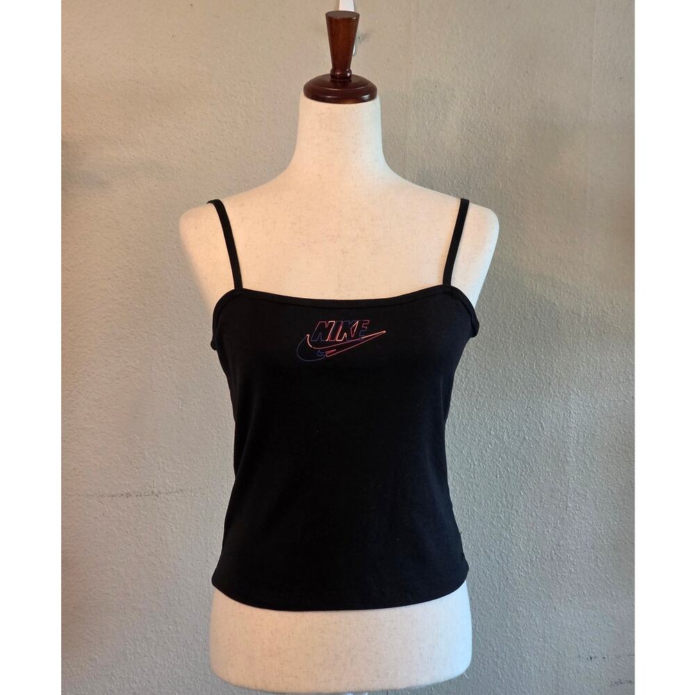 NWT Nike Women's Black Tight Fit Tank Top SZ Small Activewear Athleisure